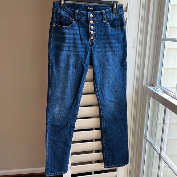 D Jeans Denim - 💖2 for $20 SALE!! 💖 D Jeans Button Fly Straight Boyfriend Denim Jeans 10